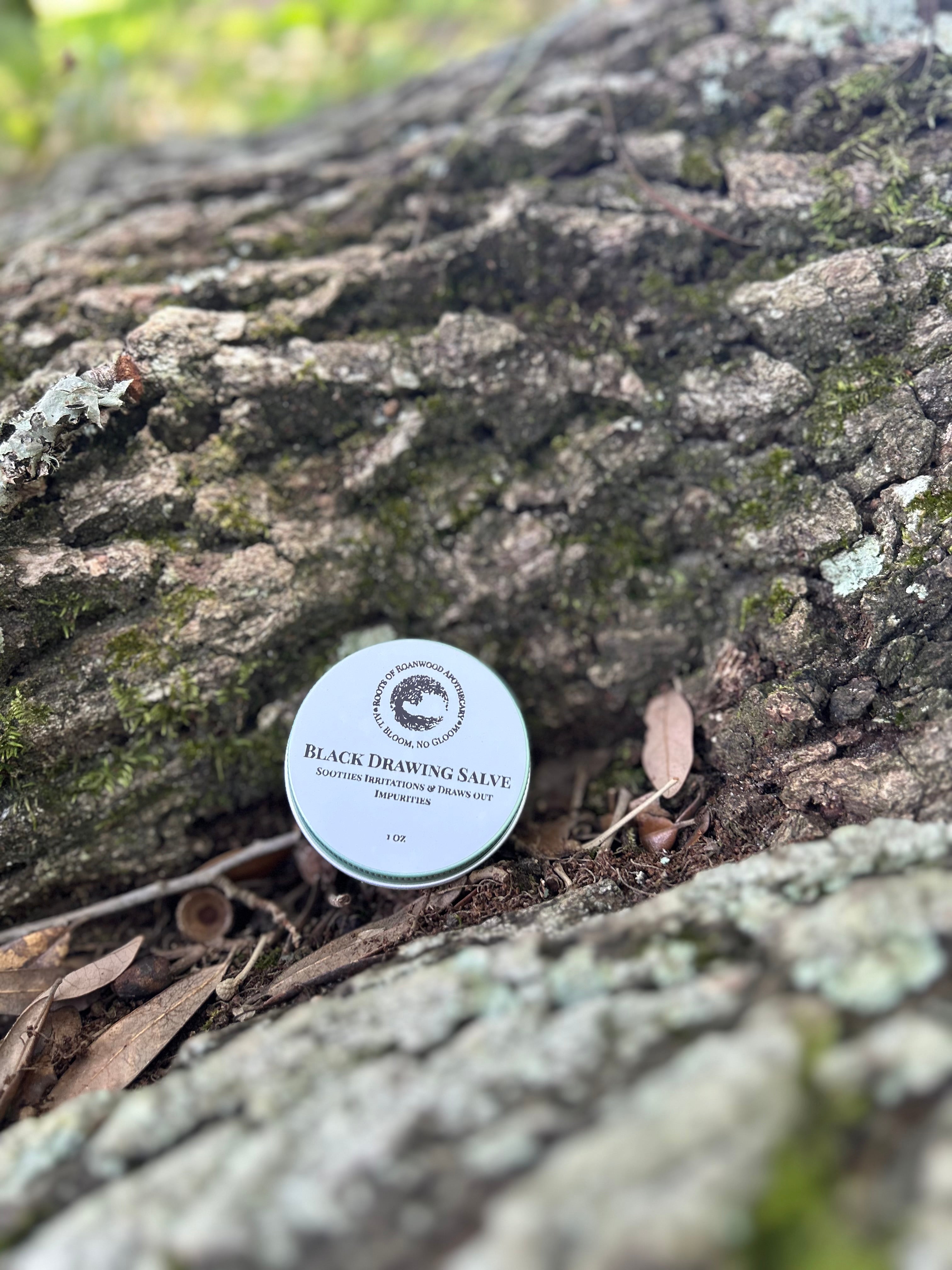 Black Drawing Salve 1 oz
